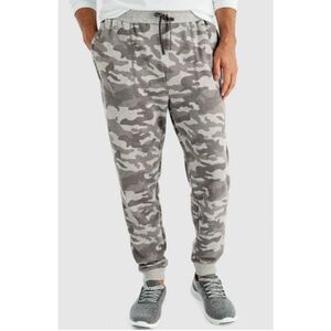 NEW JOHNNIE-O men's trainer camo jogger in gray